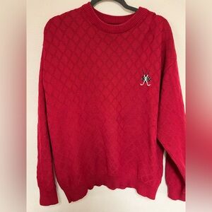 Bolle Golf Sweater Diamond knit Sweater embroidered golf sweater